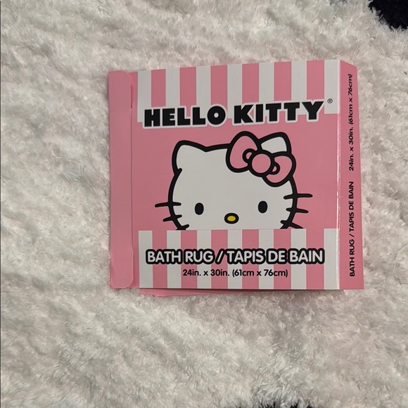 Hello Kitty Pink Bath Rug - Picture 2 of 5